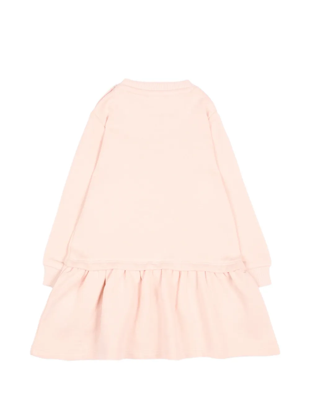 TRUSSARDI JUNIOR Jurk met geborduurd logo Roze