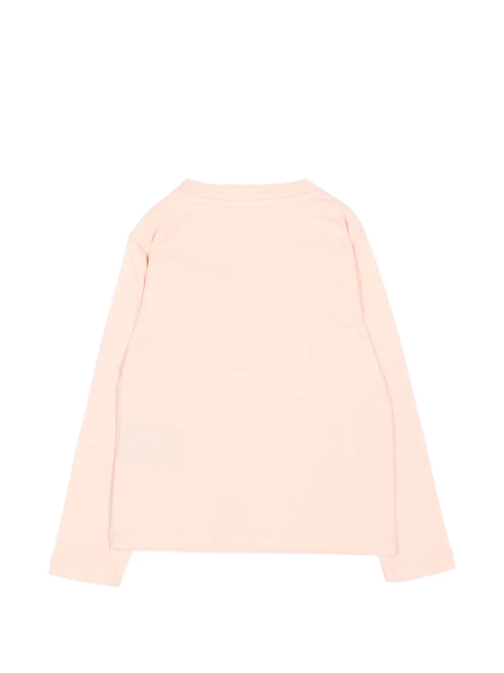 TRUSSARDI JUNIOR T-shirt met lange mouwen en logo-print Roze