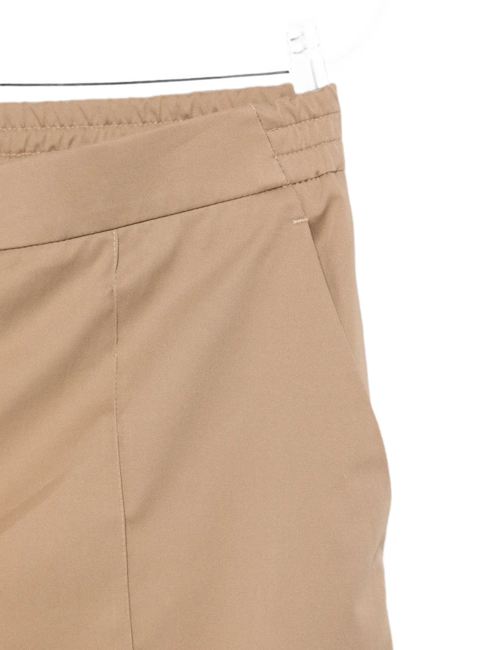 Zegna Pantalon met elastische tailleband Beige