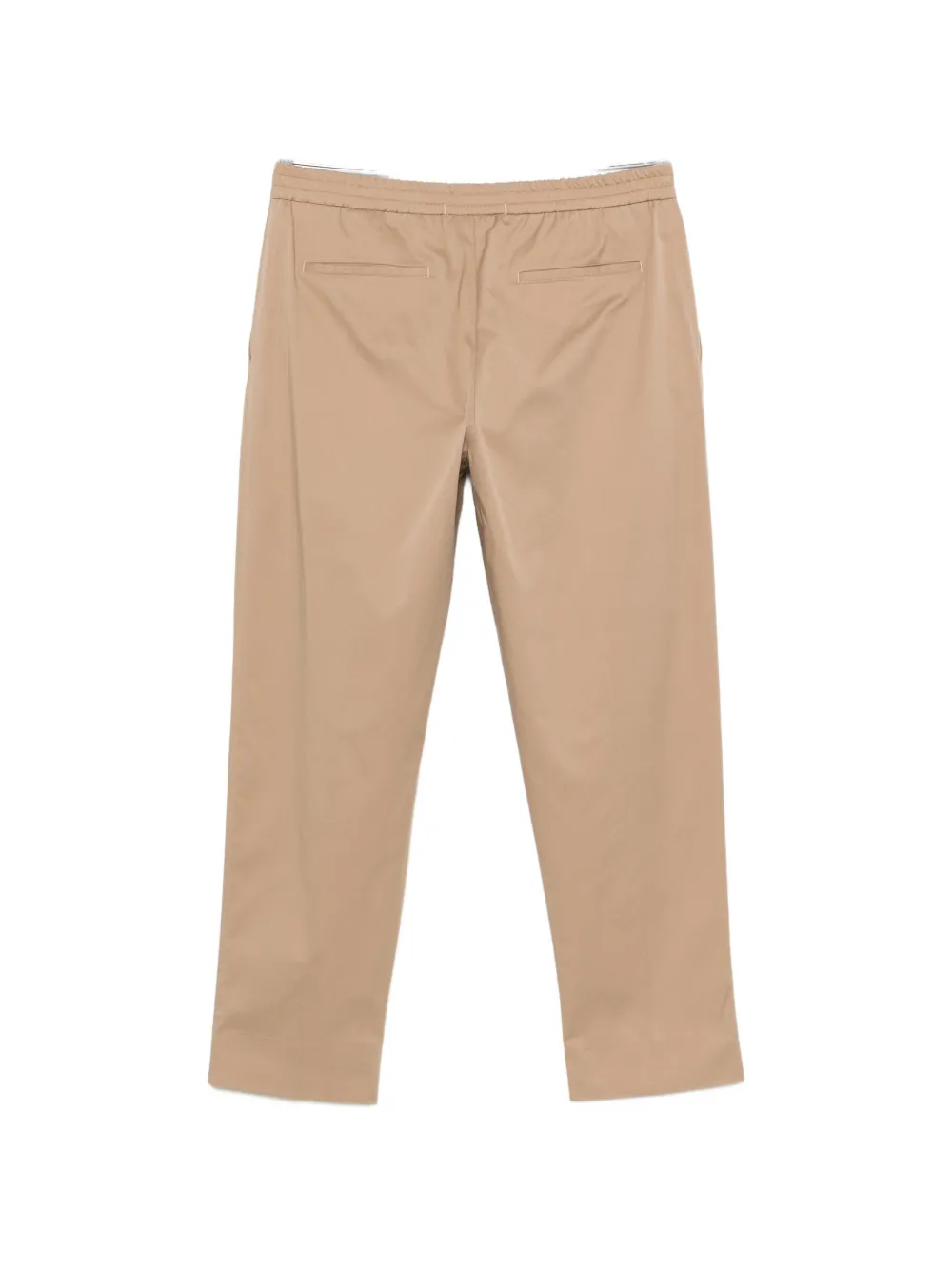 Zegna Pantalon met elastische tailleband Beige