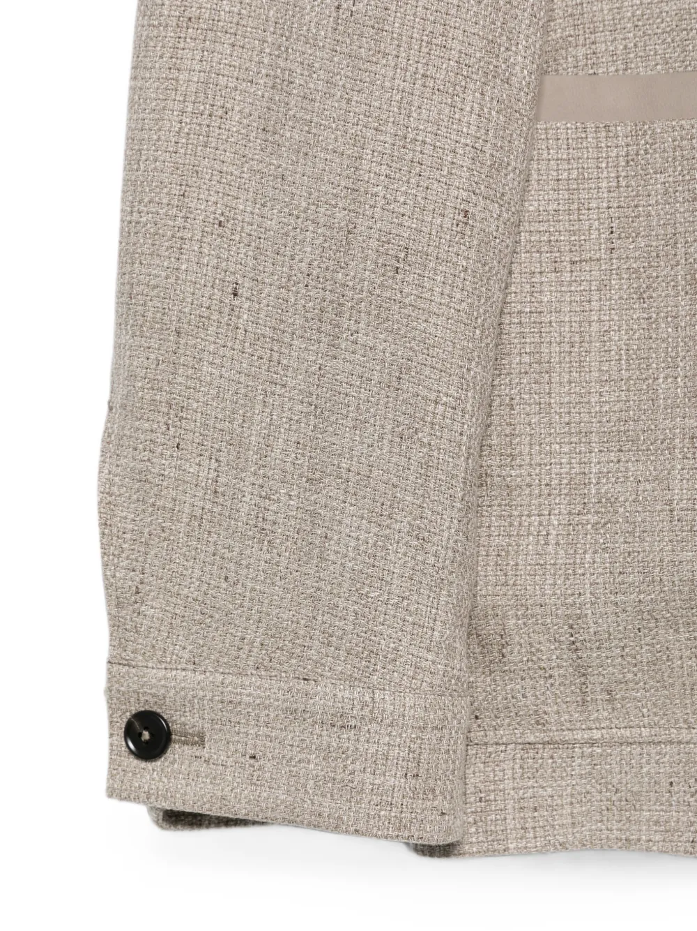 Zegna Button-up jack Beige