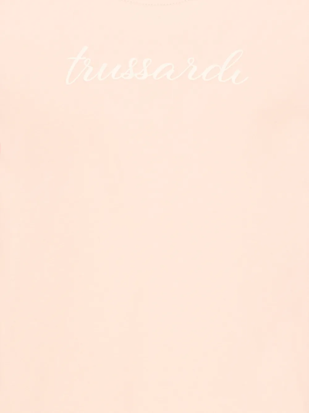 TRUSSARDI JUNIOR T-shirt met lange mouwen en logo-print Roze