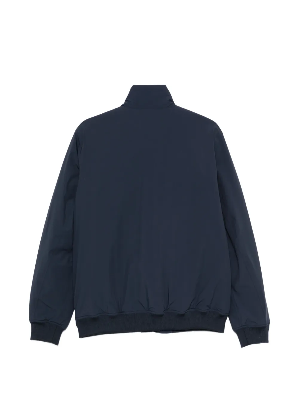 K-Way Jack met geribbelde afwerking en logopatch Blauw