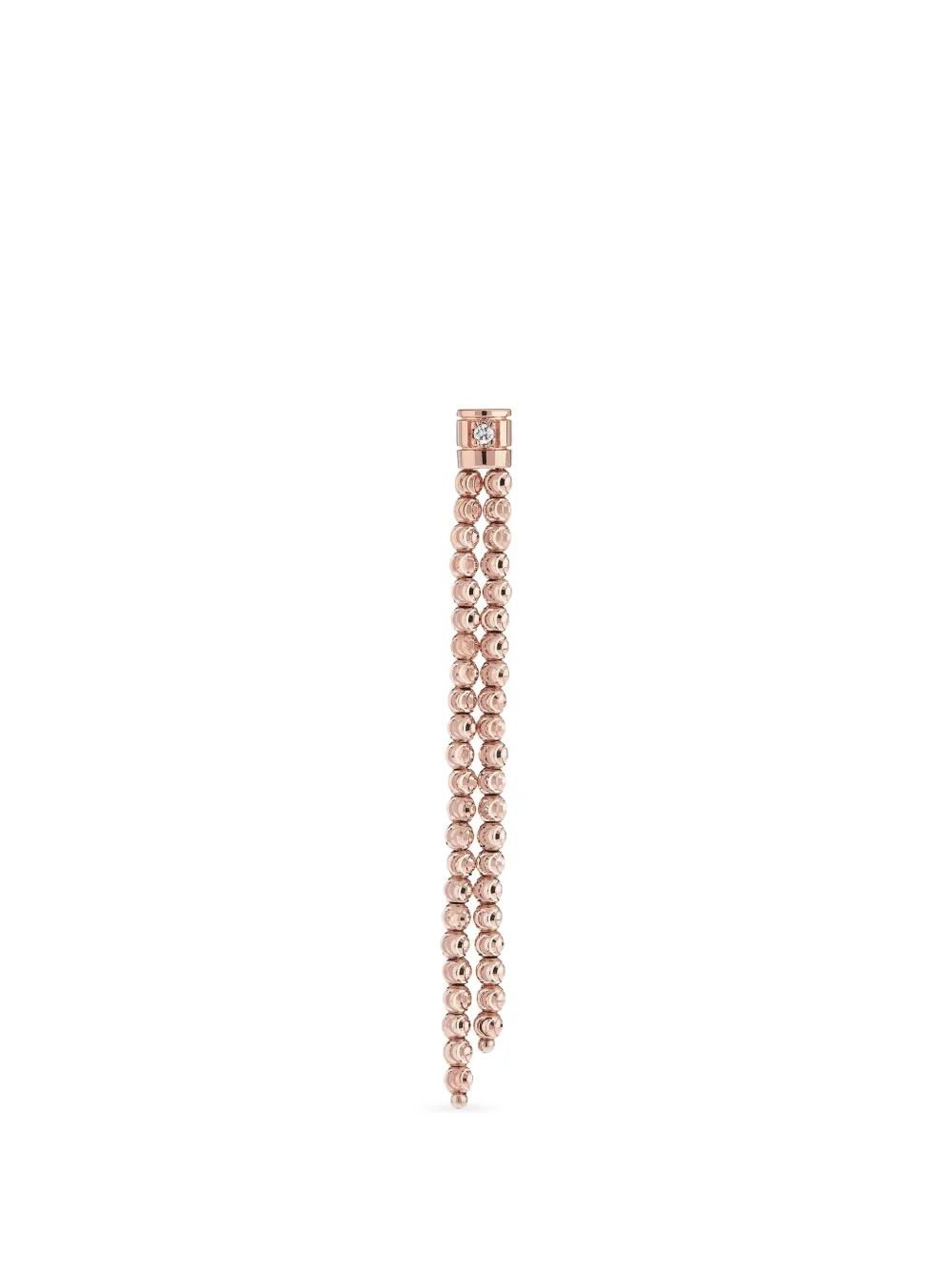 Officina Bernardi Moon Hängeohrringe mit Diamanten - Rosa