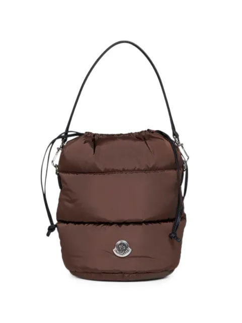Moncler sac seau à design matelassé