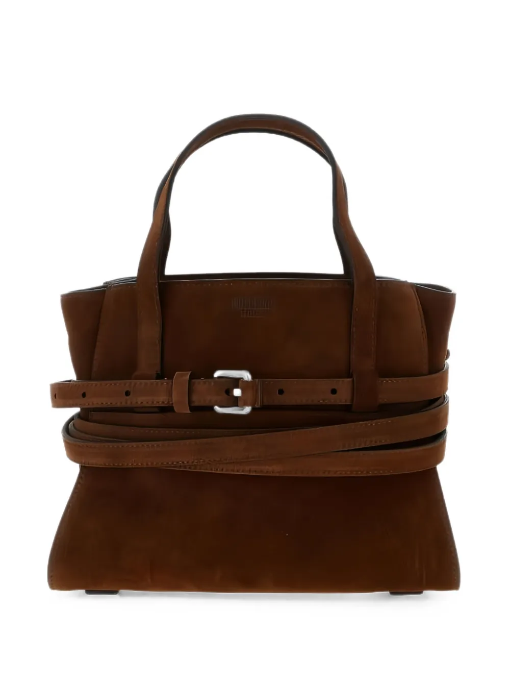 Moschino Borsa a mano Tie Me - Marrone