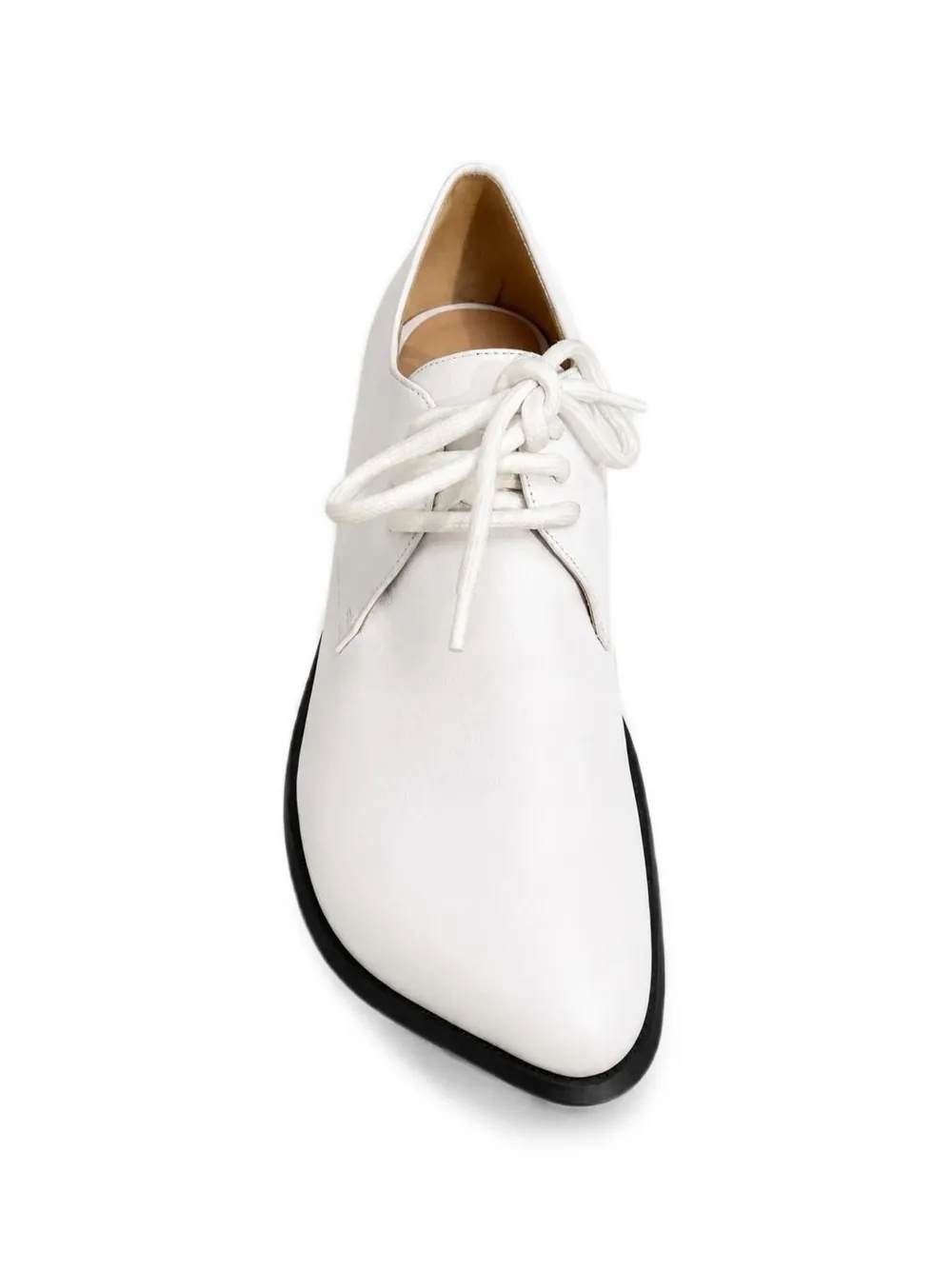 Niccolò Pasqualetti Obliqua derby schoenen Wit