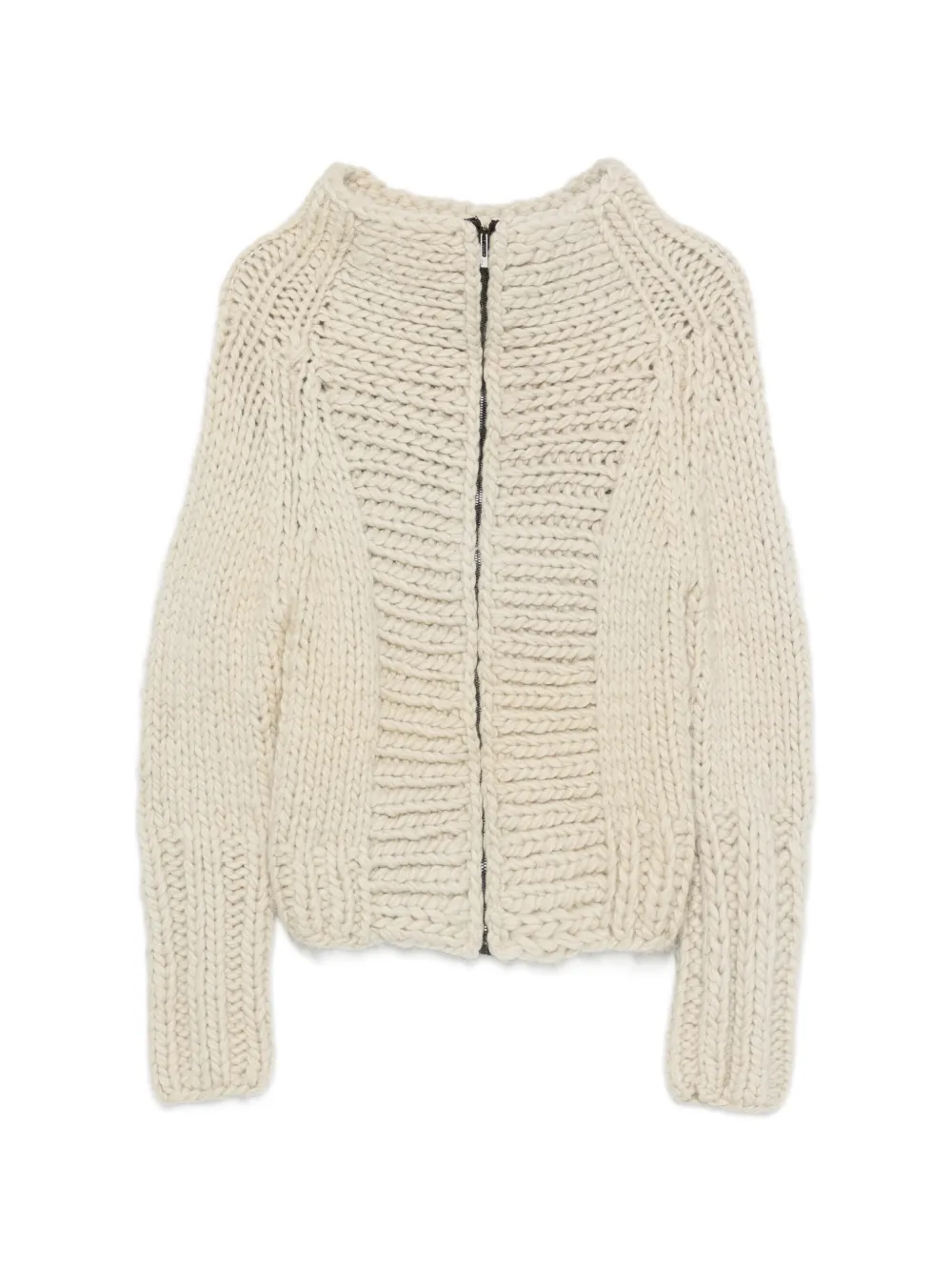 Gucci Pre-Owned Giacca in maglia chunky 2000 - Toni neutri