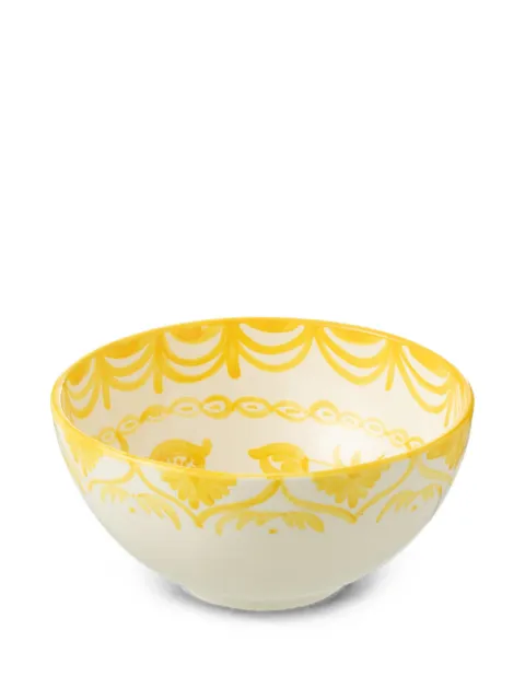 J-LINE Granada floral-print bowl