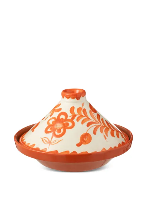 J-LINE Granada floral-print tagine