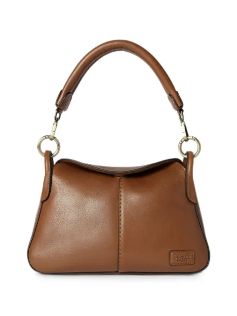 Osprey Bolsa de ombro Oxford pequena em couro