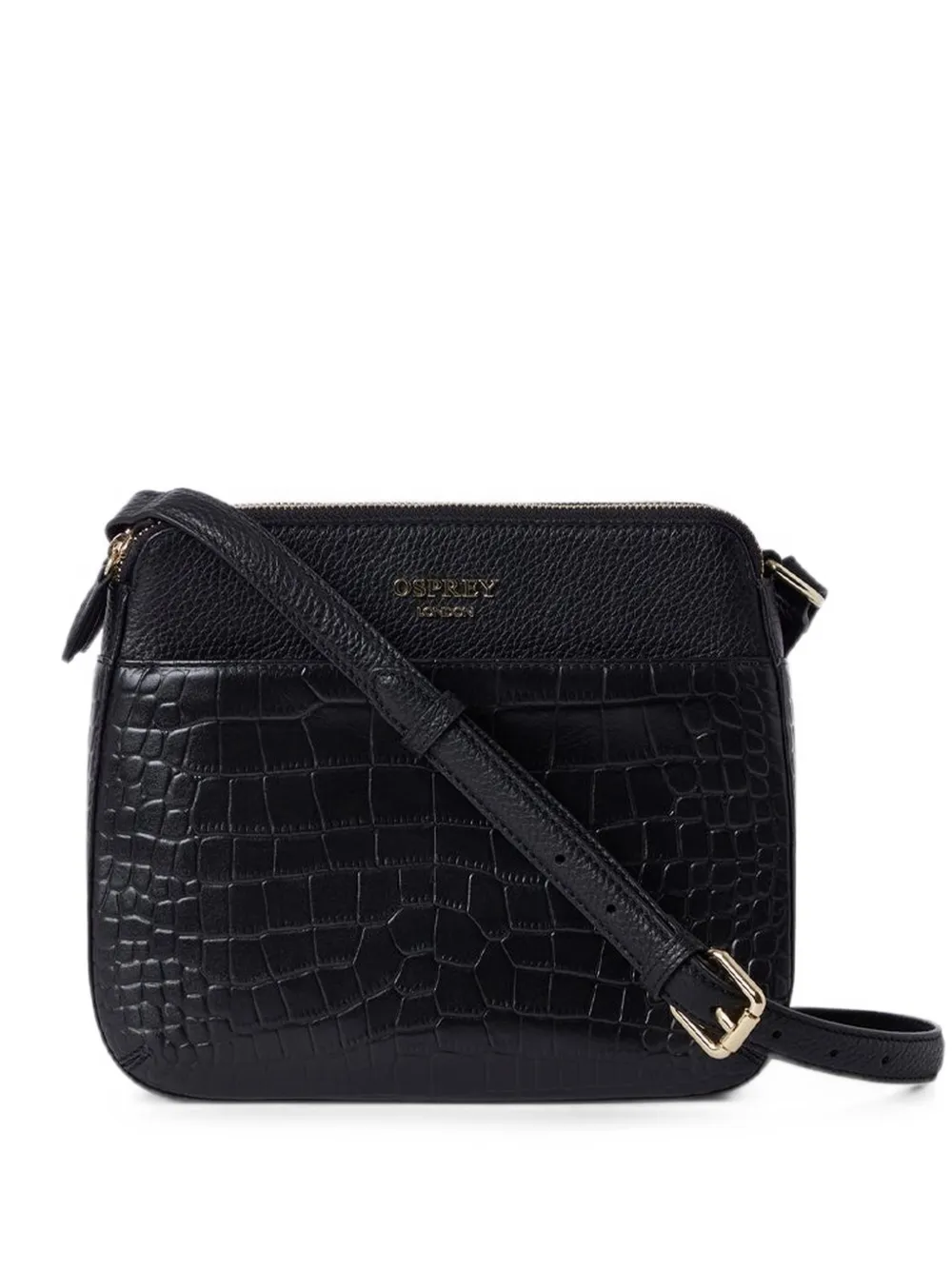 osprey black leather cross body bag | Aoede Crossbody | Sustainable Crossbody | Comes with a dust bag Buy Osprey London Black The