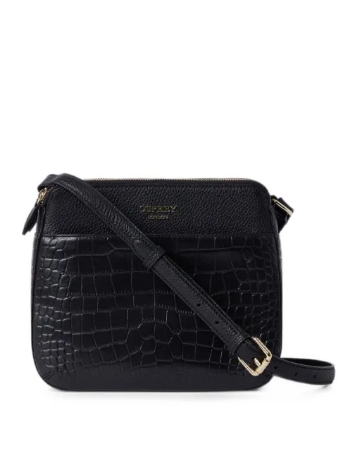 Osprey Kellie croc-effect crossbody bag