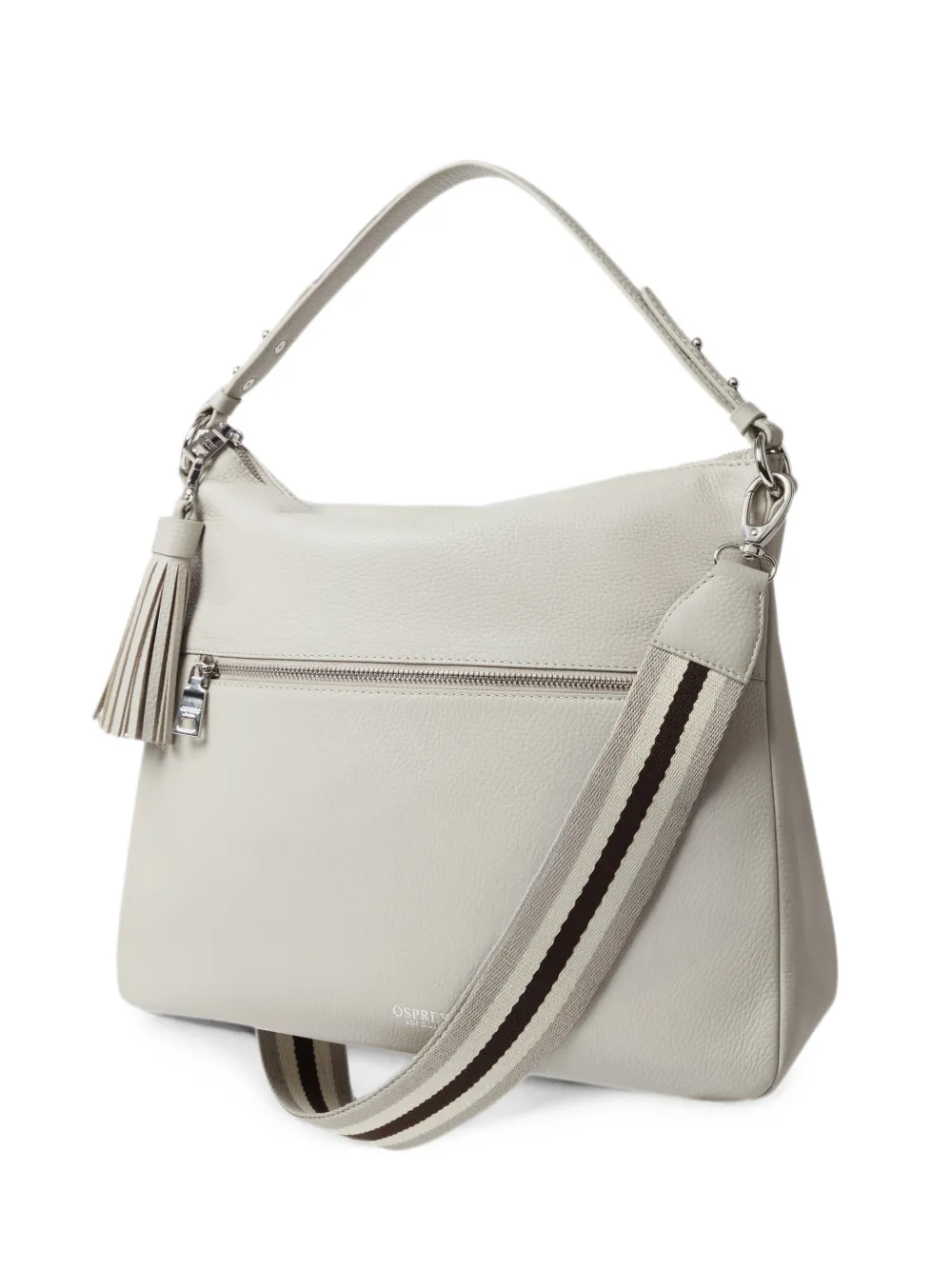 Osprey Stella tassel-detail shoulder bag - Grigio