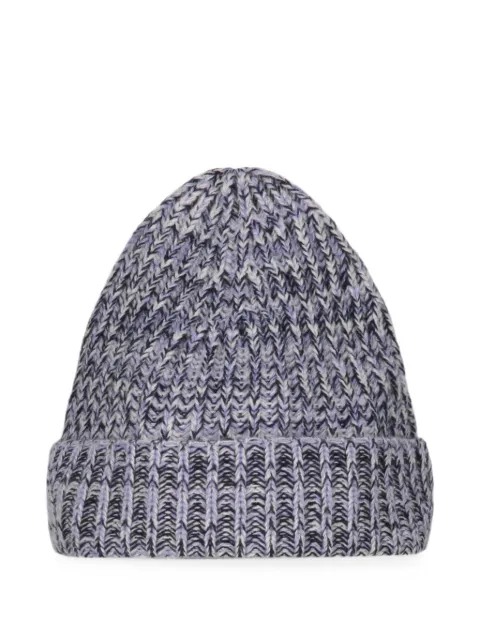 Malo ribbed-knit cashmere beanie hat