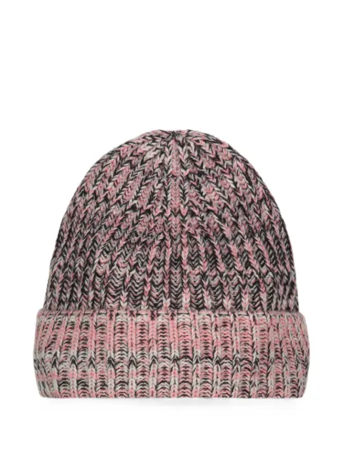Malo ribbed-knit cashmere beanie hat