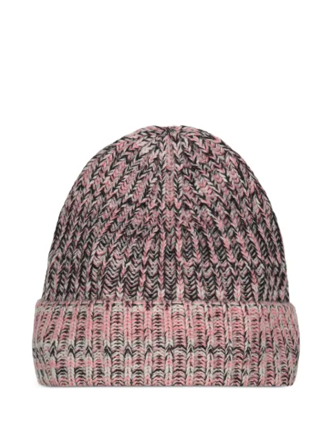 Malo ribbed-knit cashmere beanie hat