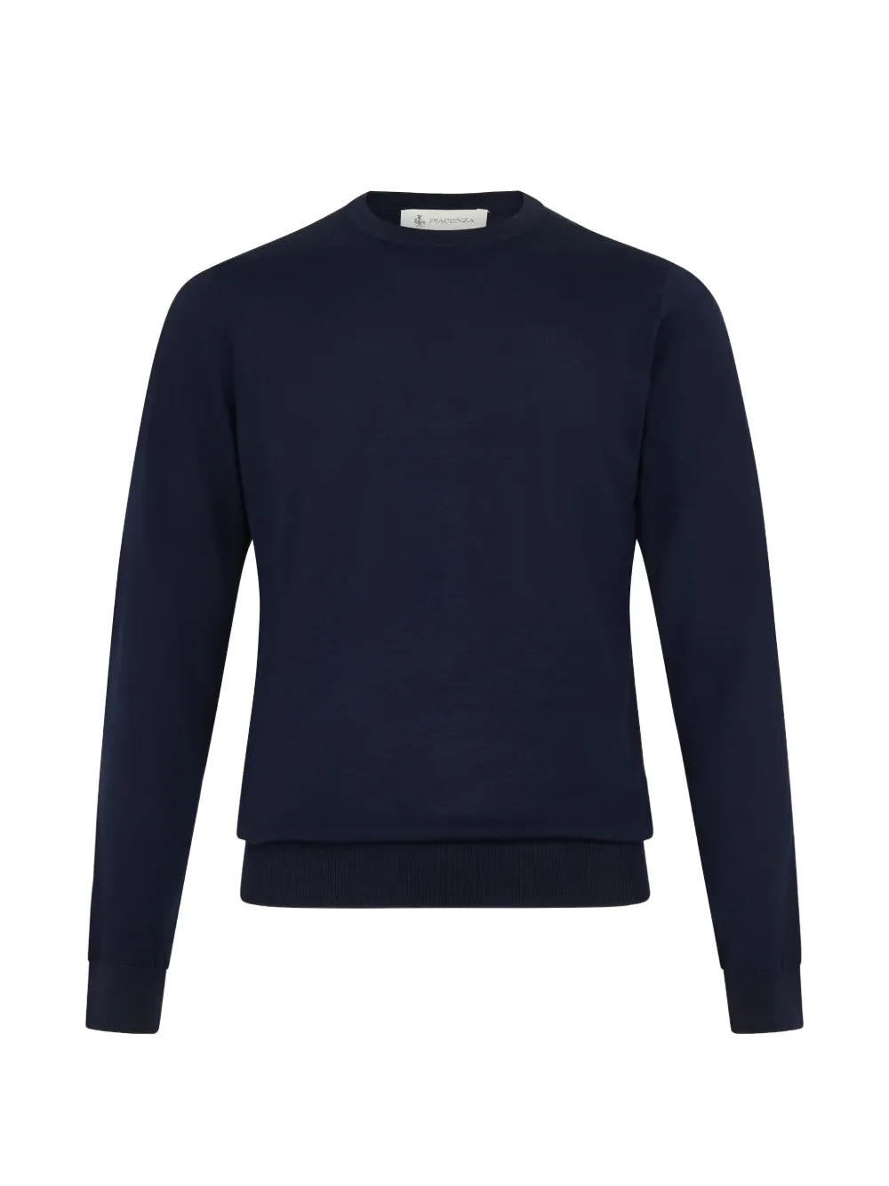 Piacenza 1733 crew-neck merino sweater - Blau
