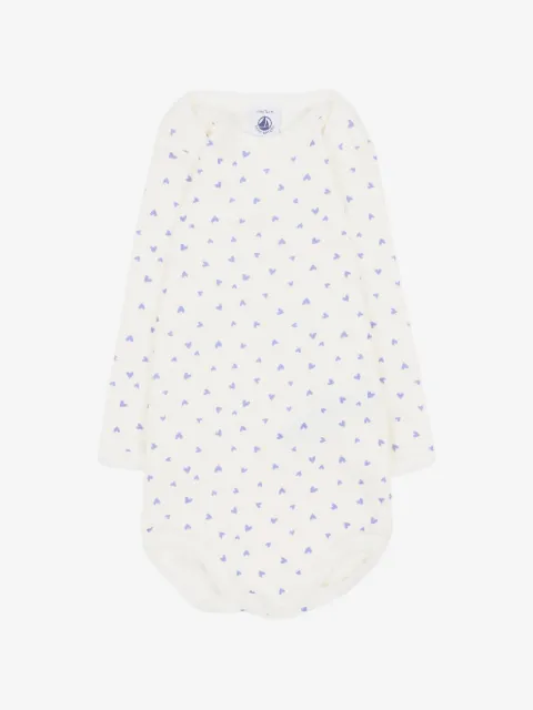 Petit Bateau Bodys mit Herz-Print (3er-Set)