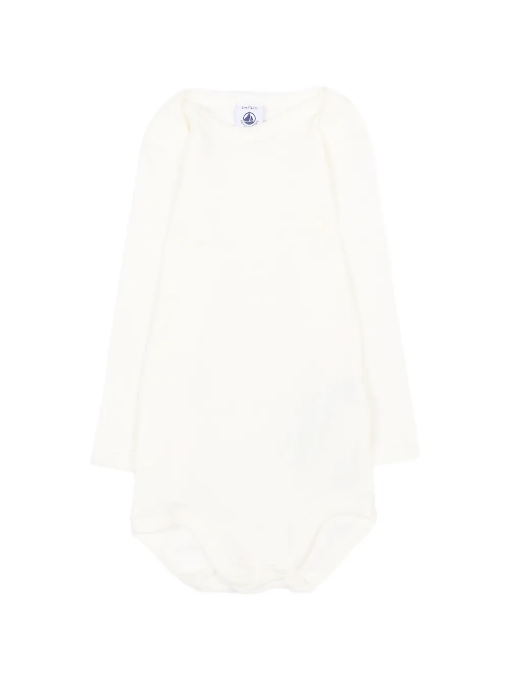 Petit Bateau Drie rompers met hartprint Blauw