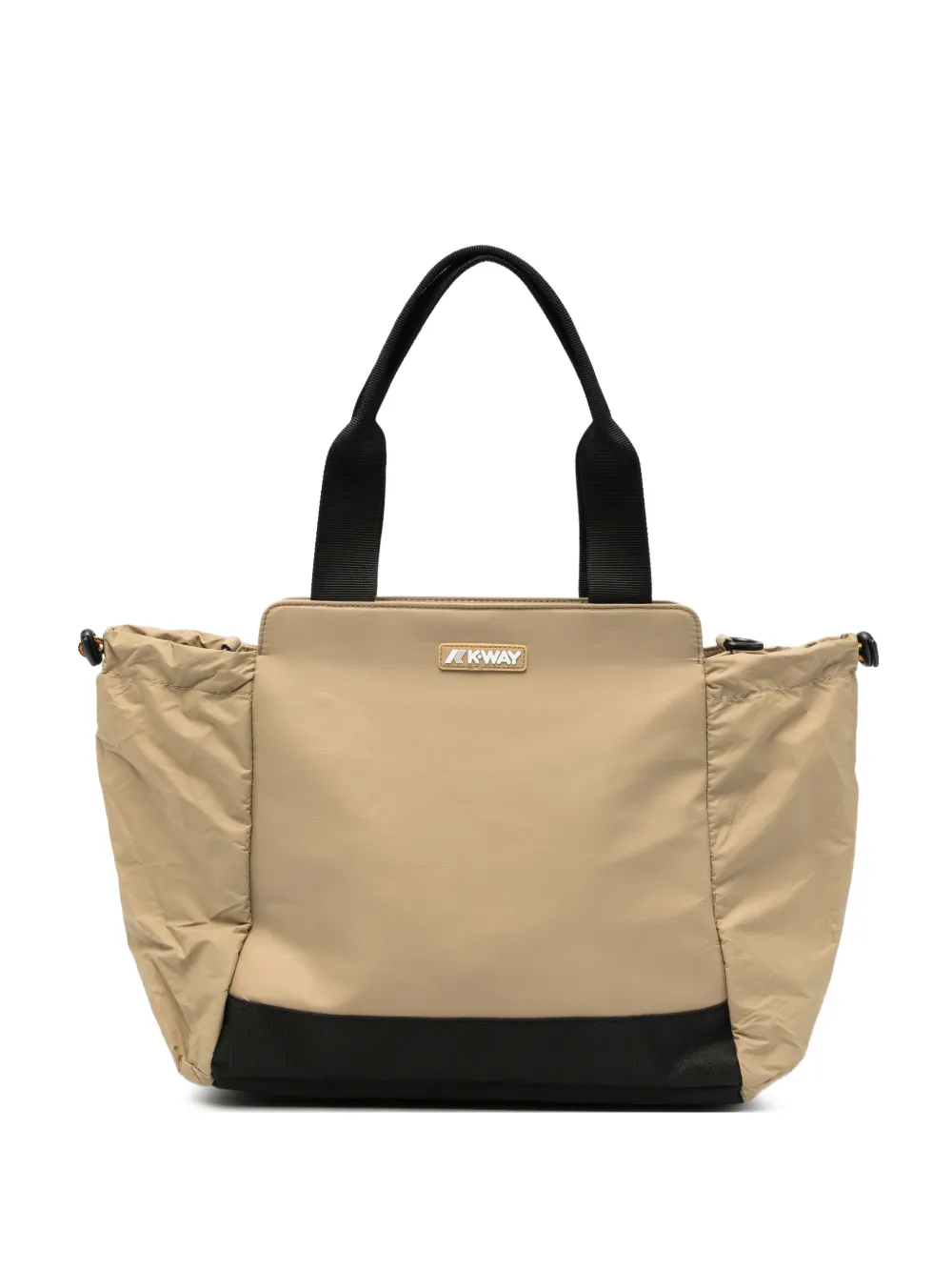 K-Way Borsa tote Aisy con zip - Toni neutri