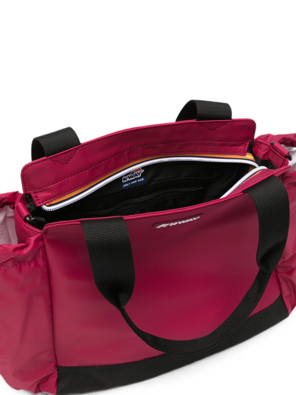 K-Way Aisy shopper met ritssluiting Roze