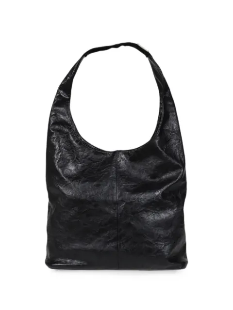 GLOWNY G crinkled-effect shoulder bag