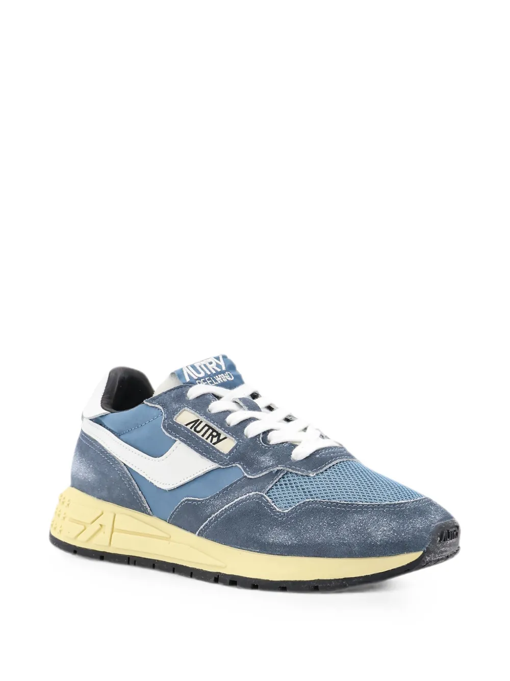 Autry Reelwind panelled sneakers Blauw