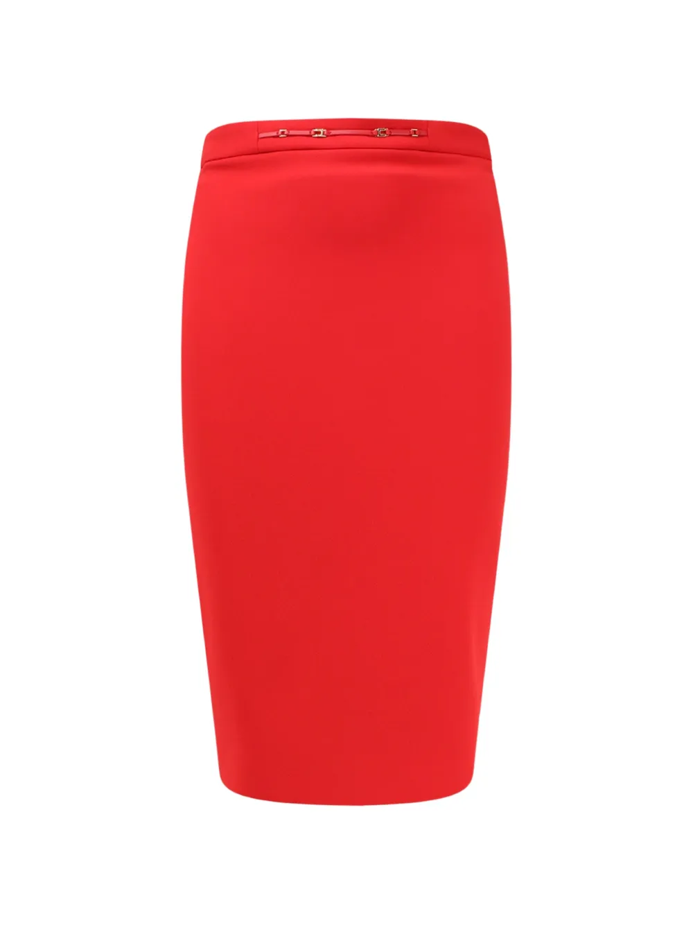 Elisabetta Franchi jewel-embellished midi pencil skirt - Rot