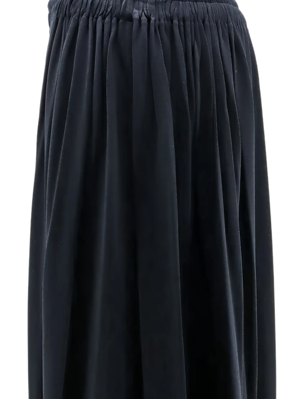 Max Mara Maxi-plooirok Blauw
