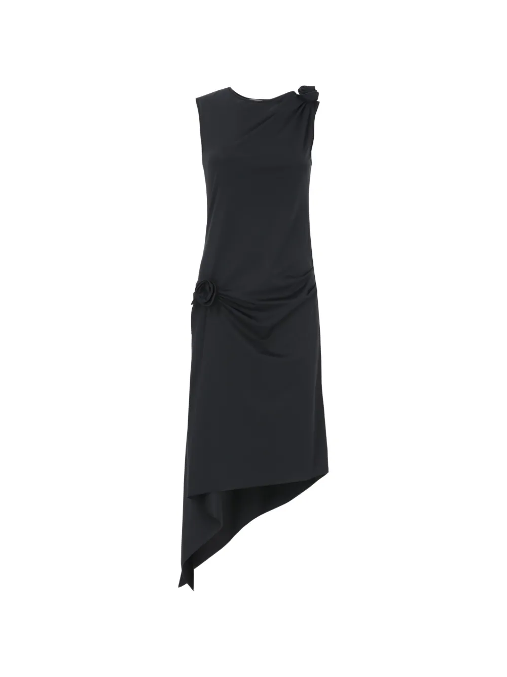 Coperni relaxed Flower gown - Schwarz