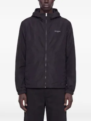 Givenchy 黒 フード付きジャケット Givenchy（ジバンシィ）メンズ フード付きジャケット - FARFETCH