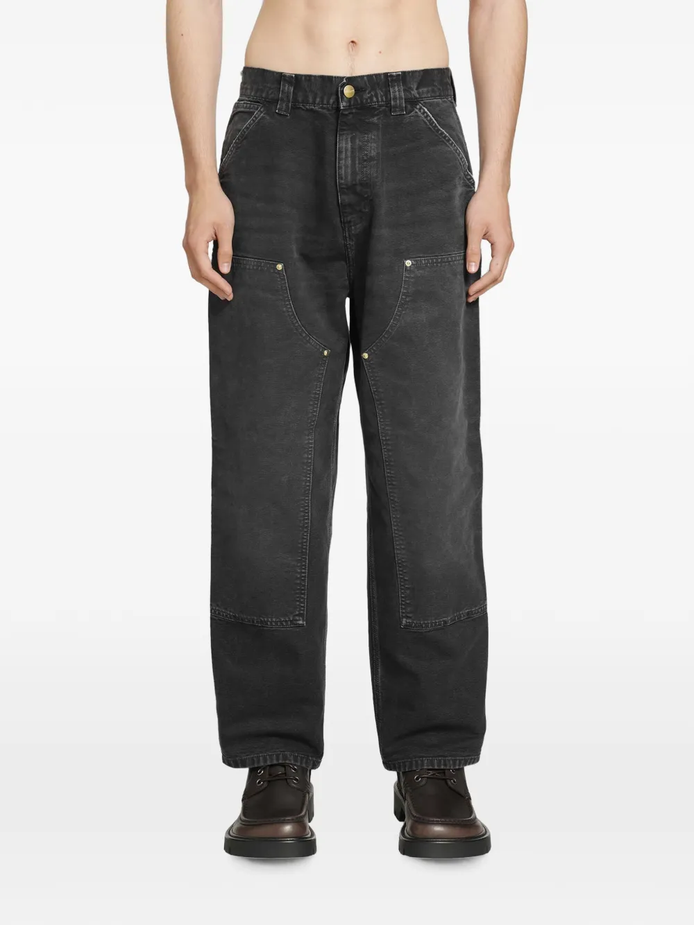 Carhartt WIP OG Double Knee straight-leg jeans - Grigio