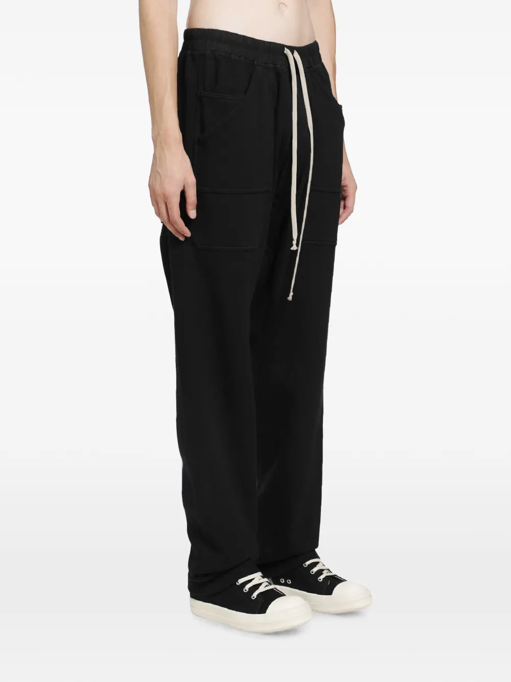 Rick Owens DRKSHDW Classic trainingsbroek met trekkoord in de taille Zwart