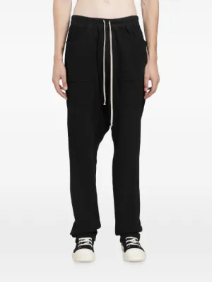 Rick Owens DRKSHDW ドローストリング サルエルパンツ | ブラック