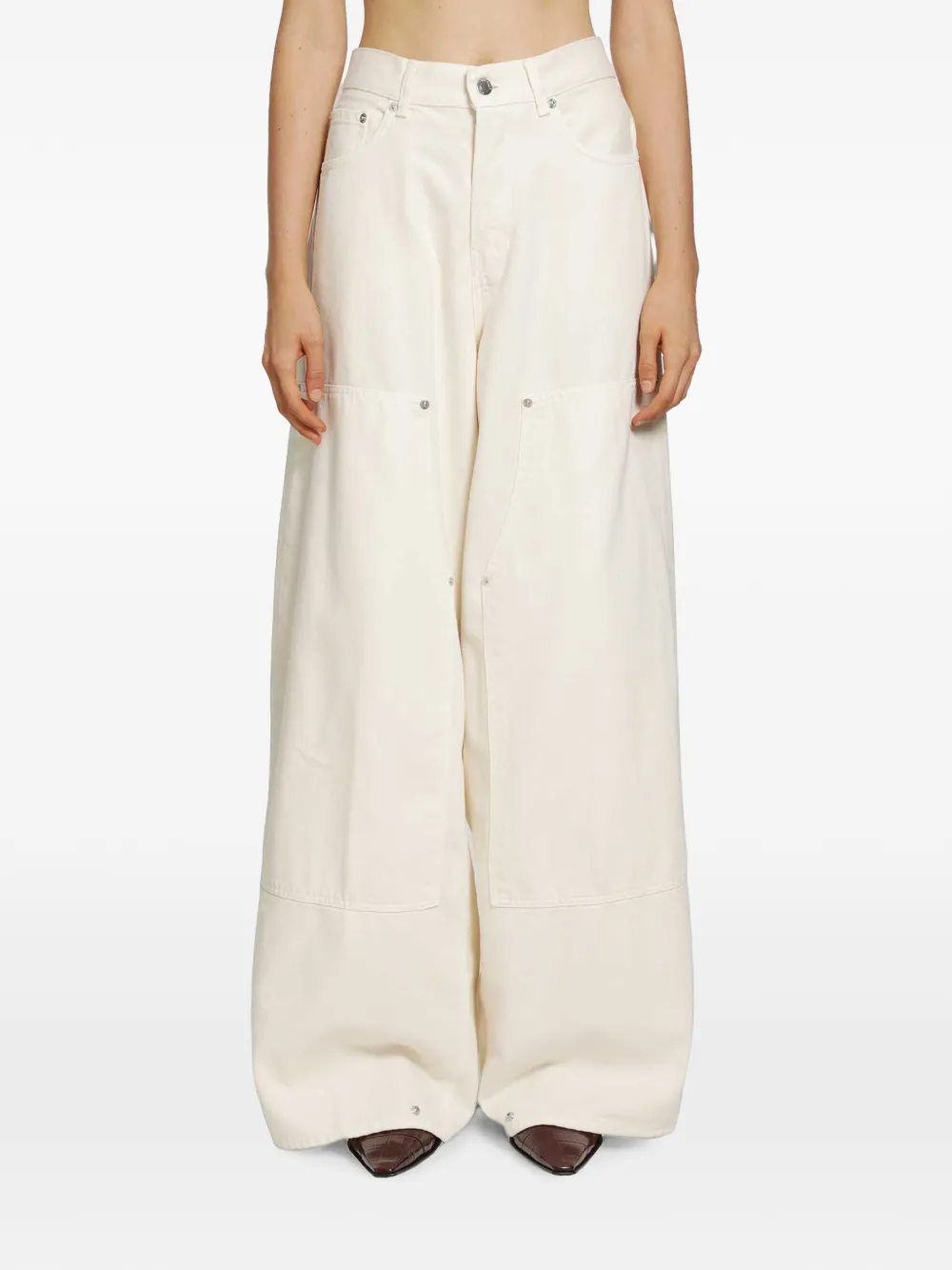 Haikure Legacy wide-leg jeans - Toni neutri