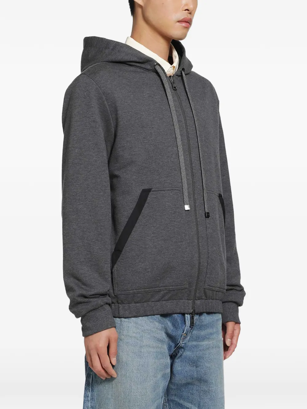 Moncler Omkeerbare hoodie Grijs