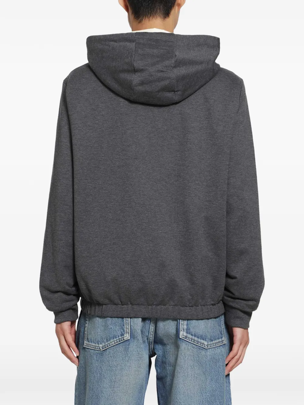 Moncler Omkeerbare hoodie Grijs
