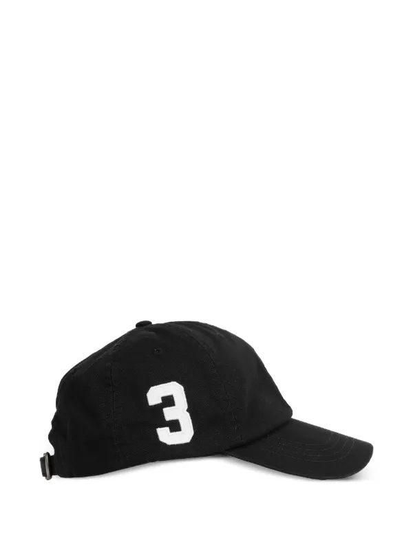 Polo Ralph Lauren ロゴ スポーツキャップ | ブラック | FARFETCH JP