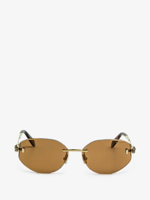 Bvlgari Serpenti rimless sunglasses