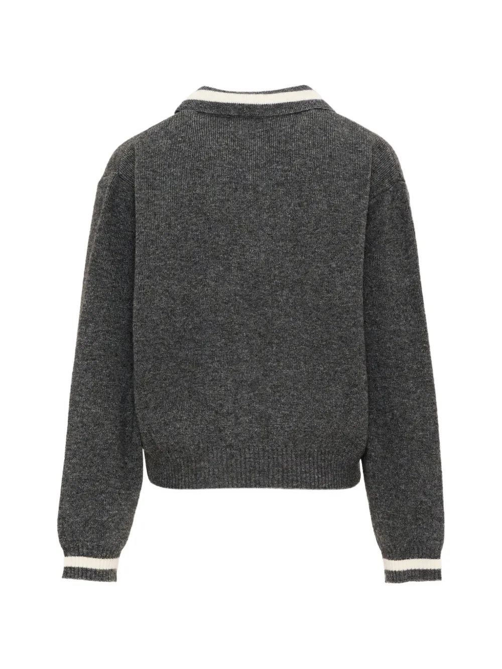 TRUSSARDI JUNIOR Poloshirt met logopatch Grijs