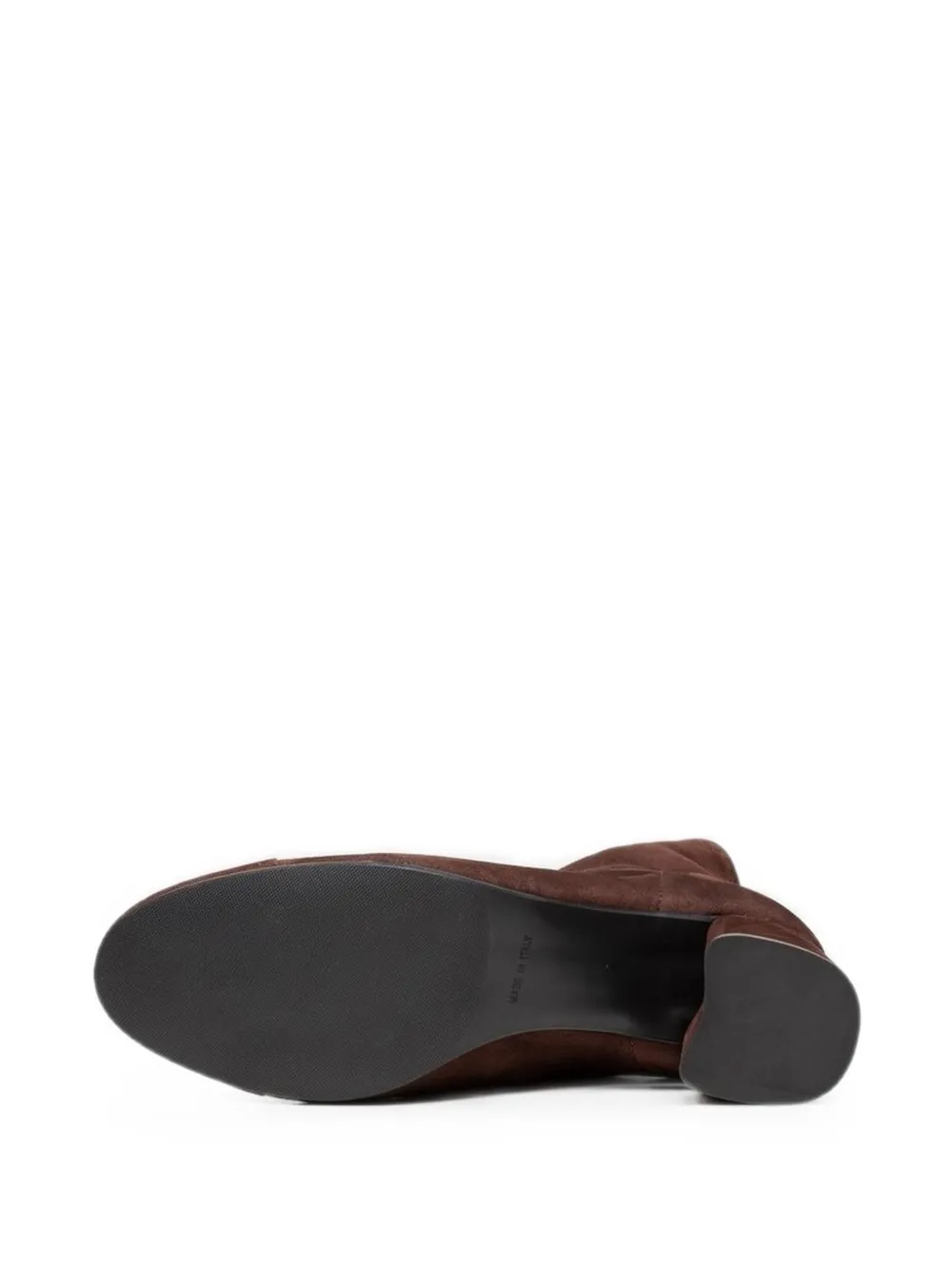 Poche Paris suede block-heel ankle boots Bruin