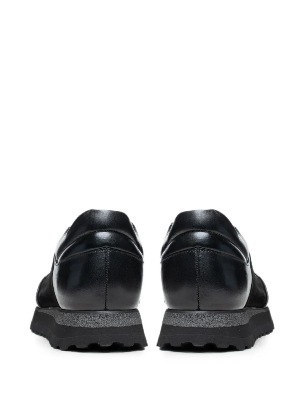 Poche Paris Sneakers met vlakken Zwart