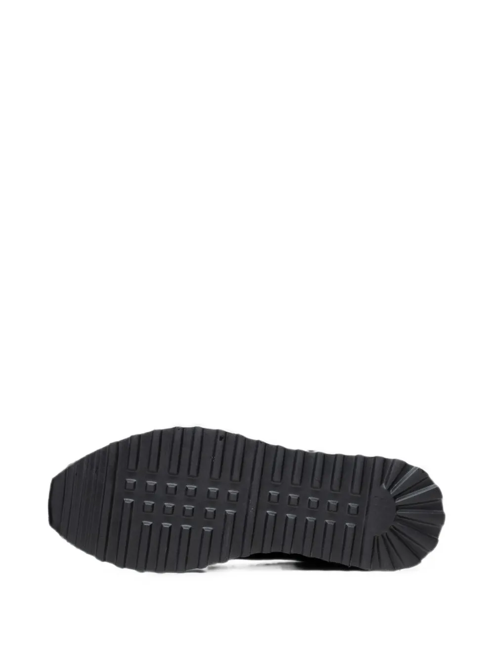Poche Paris Sneakers met vlakken Zwart