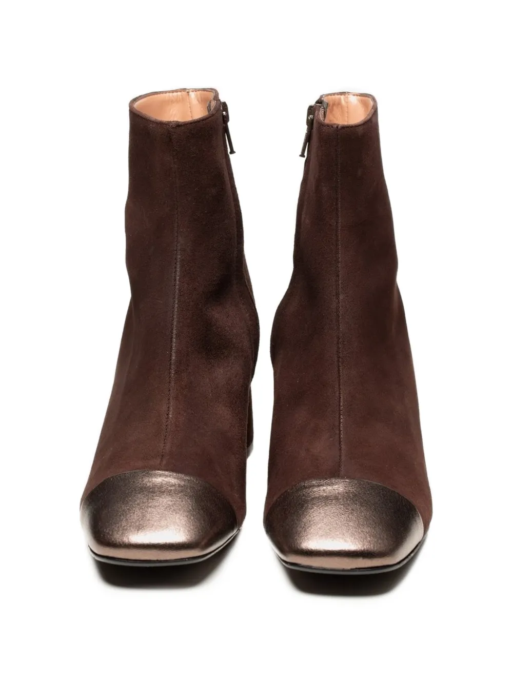 Poche Paris metallic-tip ankle boots Bruin