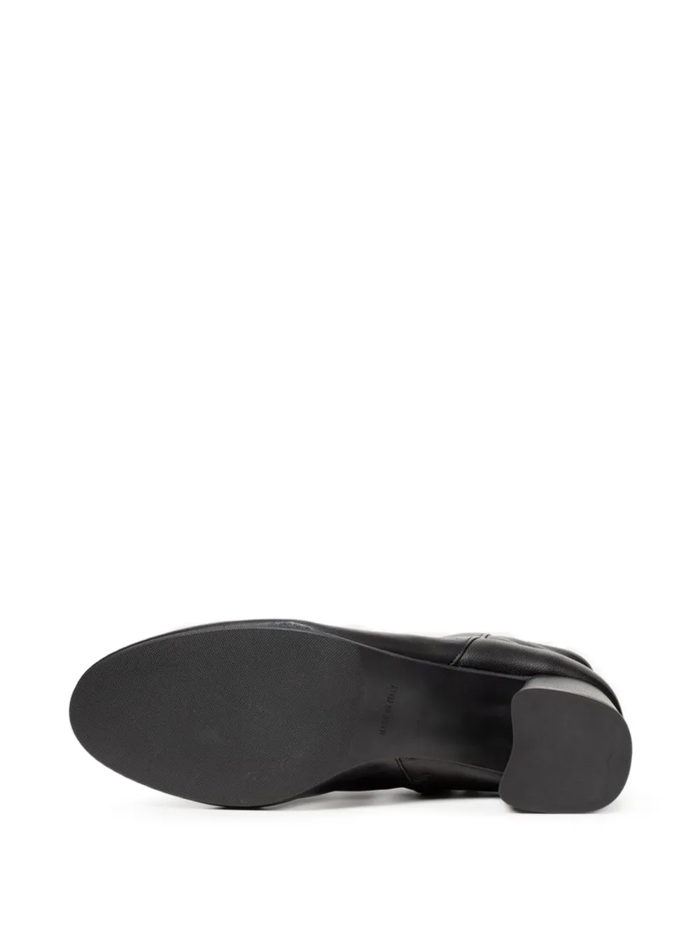 Poche Paris leather ankle boots Zwart