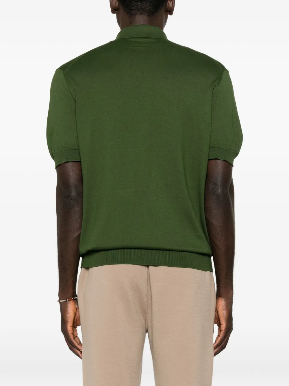 Zegna short-sleeve polo shirt Groen