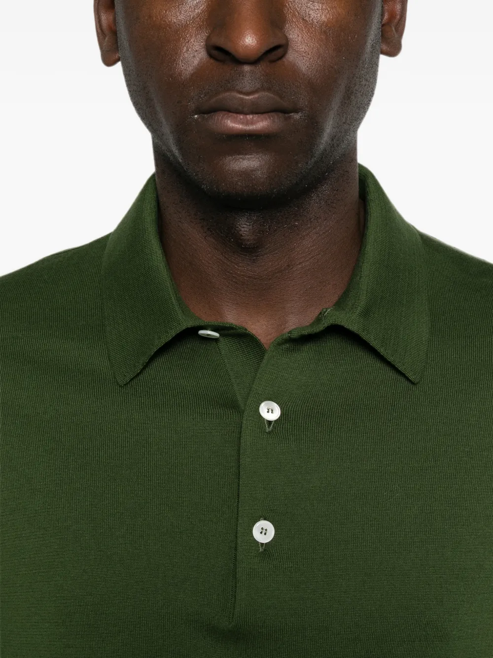 Zegna short-sleeve polo shirt Groen