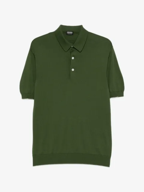Zegna polo de manga corta