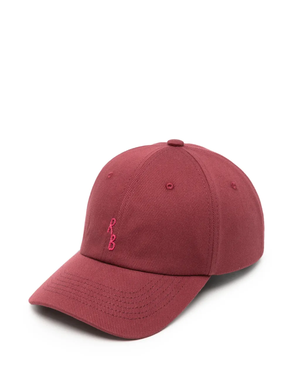 Ruslan Baginskiy logo-embroidered baseball cap - Rosso